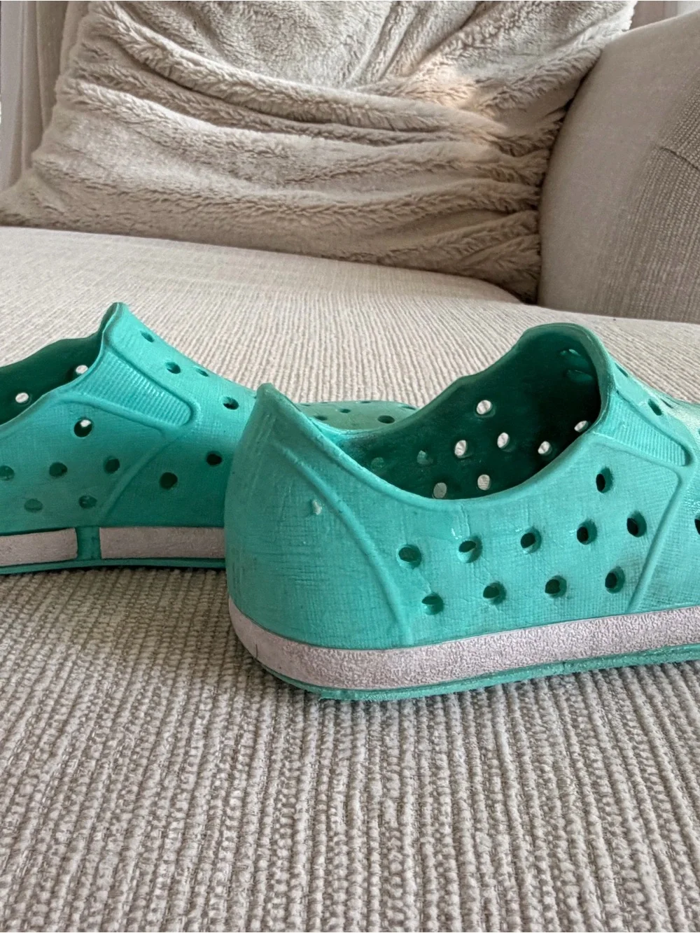 Cat & Jack Kids Teal Slip-On Water Shoes 10T